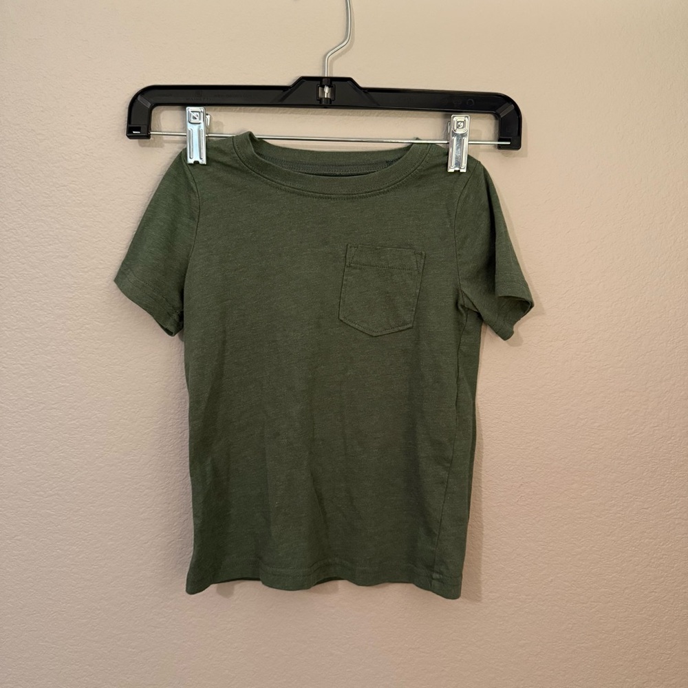 Carter's Olive Green T-Shirt Size 4T